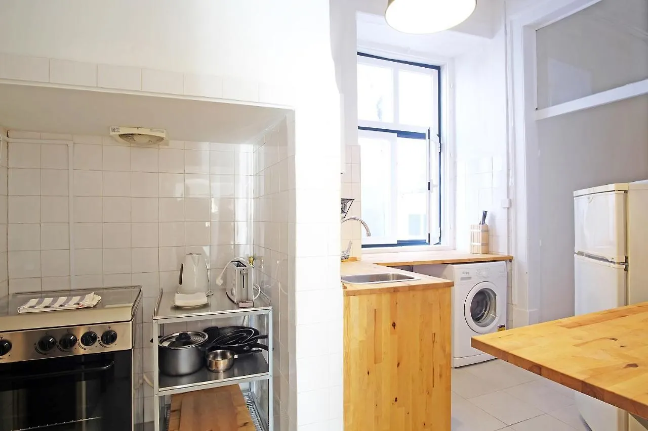 Апартаменты Bh1 4Br In Heart Of Bohemian Bairro Alto Лиссабон